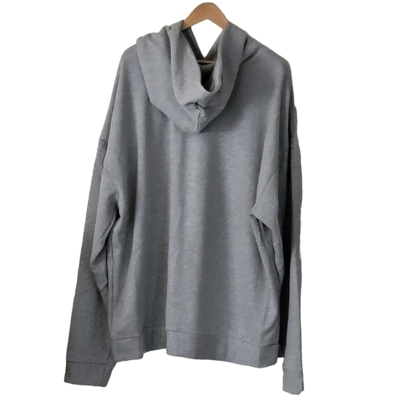 Naked Wardrobe Gray Soft Pullover Hoodie Womens Size 3XL NWOT - Picture 3 of 8